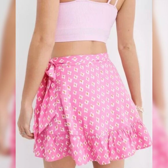 Aerie Wrap Skirt - Picture 2 of 7
